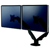 Fellowes Eppa Brazo doble para monitor, negro Fellowes Eppa Brazo doble para monitor, negro