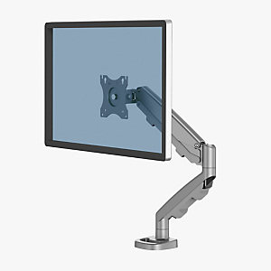 Fellowes Eppa Brazo individual para monitor, amortiguación a gas, hasta 40 pulgadas, hasta 8 Kg, plateado, 9683001 Fellowes Eppa Brazo individual para monitor, amortiguación a gas, hasta 40 pulgadas, hasta 8 Kg, plateado, 9683001