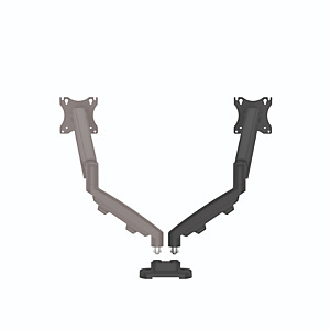 Fellowes Eppa Kit de conversión para monitor doble, amortiguación a gas, hasta 40 pulgadas, hasta 8 Kg, negro, 9683601 Fellowes Eppa Kit de conversión para monitor doble, amortiguación a gas, hasta 40 pulgadas, hasta 8 Kg, negro, 9683601