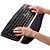 Fellowes Foam Fusion PlushTouch Reposamuñecas de gel y espuma con memoria para teclado, negro - 2