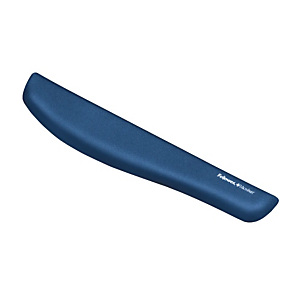 Fellowes Foam Fusion PlushTouch Reposamuñecas gel para teclado, azul Fellowes Foam Fusion PlushTouch Reposamuñecas gel para teclado, azul