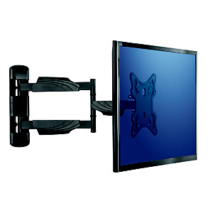 Fellowes Full Motion Braccio porta TV da muro, Nero Fellowes Full Motion Braccio porta TV da muro, Nero