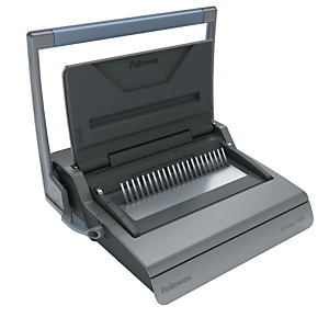 Fellowes Galaxy Encuadernadora Manual de espiral de plástico, 500 hojas (80 g/m²) con espiral de 51 mm, A4 Fellowes Galaxy Encuadernadora Manual de espiral de plástico, 500 hojas (80 g/m²) con espiral de 51 mm, A4