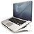Fellowes I-Spire Series™ Supporto per notebook, Bianco - 2