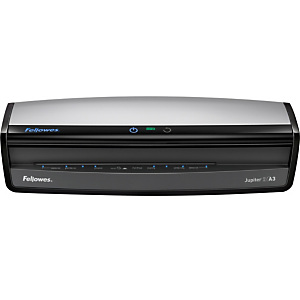 Fellowes Jupiter 2 A3, Plastificadora Eléctrica en caliente y en frío, plateado/negro, 250 μ Fellowes Jupiter 2 A3, Plastificadora Eléctrica en caliente y en frío, plateado/negro, 250 μ