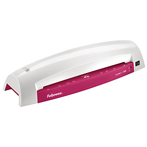 Fellowes Lunar Plastificatrice termica a caldo, Rosa, 80 µm, A3 Fellowes Lunar Plastificatrice termica a caldo, Rosa, 80 µm, A3