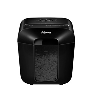 FELLOWES LX25 Distruggi documenti a frammento, 6 fogli, Uso saltuario personale, Con blocco di sicurezza, Cestino da 11,5 litri, Nero FELLOWES LX25 Distruggi documenti a frammento, 6 fogli, Uso saltuario personale, Con blocco di sicurezza, Cestino da 11,5 litri, Nero