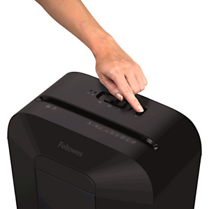 Fellowes LX45 Destructora de corte partículas, 8 hojas, 17 l, destruye grapas, tarjetas de crédito y clips Fellowes LX45 Destructora de corte partículas, 8 hojas, 17 l, destruye grapas, tarjetas de crédito y clips