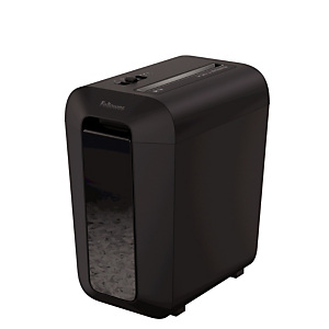 Fellowes LX65 Destructora de corte partículas, 10 hojas, 22 l, destruye grapas, tarjetas de crédito y clips Fellowes LX65 Destructora de corte partículas, 10 hojas, 22 l, destruye grapas, tarjetas de crédito y clips