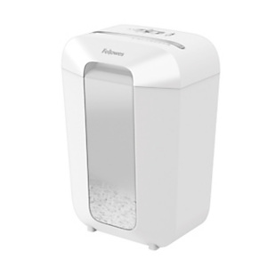 FELLOWES LX70 Distruggi documenti a frammento, 11 fogli, Uso moderato 1 utente, Cestino 18 litri, Bianco FELLOWES LX70 Distruggi documenti a frammento, 11 fogli, Uso moderato 1 utente, Cestino 18 litri, Bianco