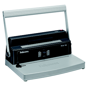 Fellowes Metal 50R Encuadernadora Manual de espiral metálica, 450 hojas (80 g/m²) con espiral de 50 mm, A4 Fellowes Metal 50R Encuadernadora Manual de espiral metálica, 450 hojas (80 g/m²) con espiral de 50 mm, A4