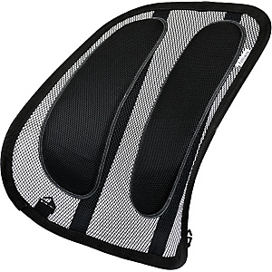Fellowes Office Suites™ Soporte de malla lumbar, negro Fellowes Office Suites™ Soporte de malla lumbar, negro
