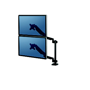 Fellowes Platinum Series Soporte doble para monitores, amortiguación a gas, hasta 27'' Fellowes Platinum Series Soporte doble para monitores, amortiguación a gas, hasta 27''