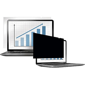 Fellowes PrivaScreen™ Filtro de privacidad 14.1’’ para monitores y portátiles de formato panorámico, ratio 16:10 Fellowes PrivaScreen™ Filtro de privacidad 14.1’’ para monitores y portátiles de formato panorámico, ratio 16:10