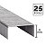 FELLOWES Punti metallici per cucitrice passo 26/6, Mezza striscia (confezione 5.000 pezzi) - 2
