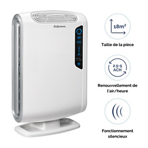 Fellowes Purificateur d'air AeraMax DX55 pour pièce 18 - 28 m²