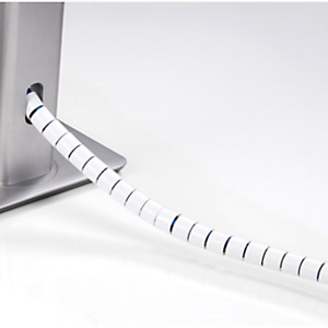 FELLOWES Sistema ordina cavi Cable Zip, 2 metri, Bianco FELLOWES Sistema ordina cavi Cable Zip, 2 metri, Bianco