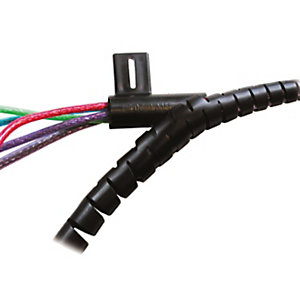 FELLOWES Sistema ordina cavi Cable Zip, 2 metri, Nero