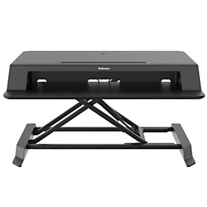 Fellowes Sit-Stand Lotus LT Estación de trabajo, 11,11 x 80,01 x 60,96 cm, Negro, 8215001 Fellowes Sit-Stand Lotus LT Estación de trabajo, 11,11 x 80,01 x 60,96 cm, Negro, 8215001