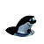 Fellowes Souris verticale Penguin sans fil taille Small - Noir / Argent - 1