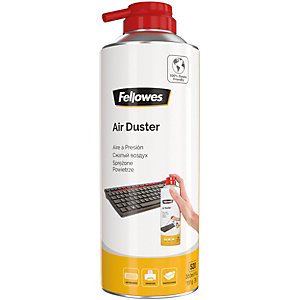 Fellowes Spray de aire comprimido, no invertible, libre de HFC, inflamable, 400 ml.