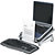 Fellowes Support Office Suites™ Laptop Riser Plus, hauteur et angle réglables 2.95 x 3.87 x 1.33 cm - Noir/Gris - 4