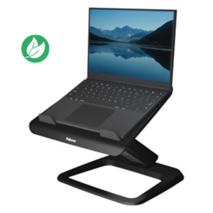 Fellowes Support pour ordinateur portable jusqu'à 19" Hana LT - Réglable en hauteur - Noir Fellowes Support pour ordinateur portable jusqu'à 19" Hana LT - Réglable en hauteur - Noir