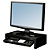 FELLOWES Supporto per monitor fino a 21" Designer Suites, Nero - 1
