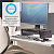 FELLOWES Supporto per monitor fino a 21" Designer Suites, Nero - 2