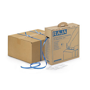Feuillard polypropylène en boîte distributrice Raja