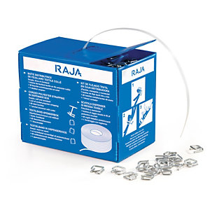 Feuillard textile fil à fil en boîte distributrice RAJA