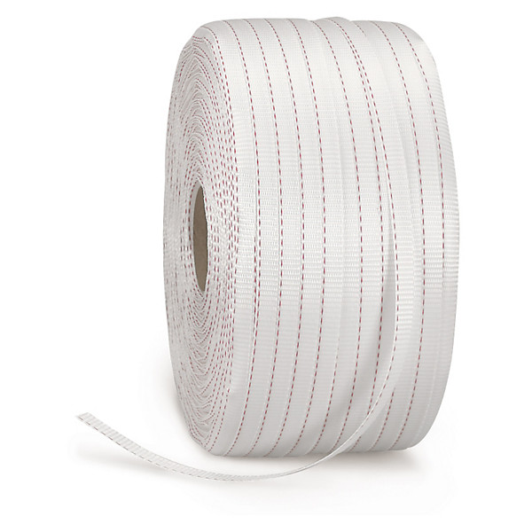 Feuillard textile tissé RAJA qualité renforcée 32 mm x 150 m - 1