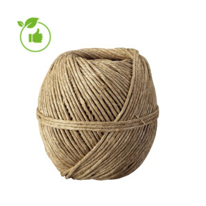 Ficelle 100% recyclée en lin Raja 2 brins 90 m Ficelle 100% recyclée en lin Raja 2 brins 90 m