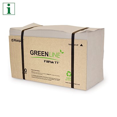 FillPak®TT Recycled Cutter Paper, 70gsm, Greenline - 1