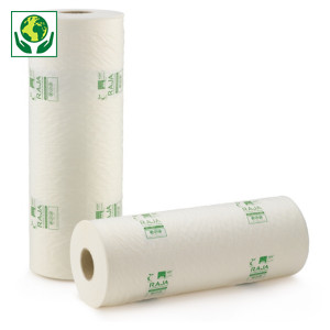 Film 35% biosourcé pour systèmes de calage air RAJA Film 35% biosourcé pour systèmes de calage air RAJA