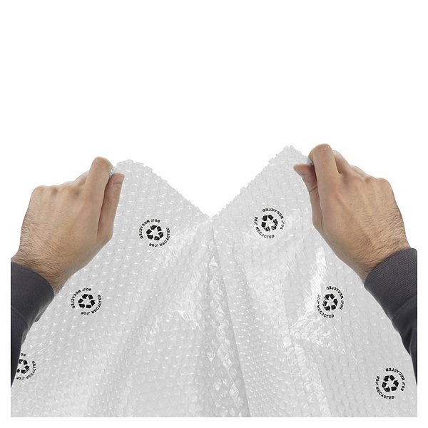 Film bulles recyclé prédécoupé ⌀ 10 mm en boîte distributrice RAJA 50 cm x 50 m - 4