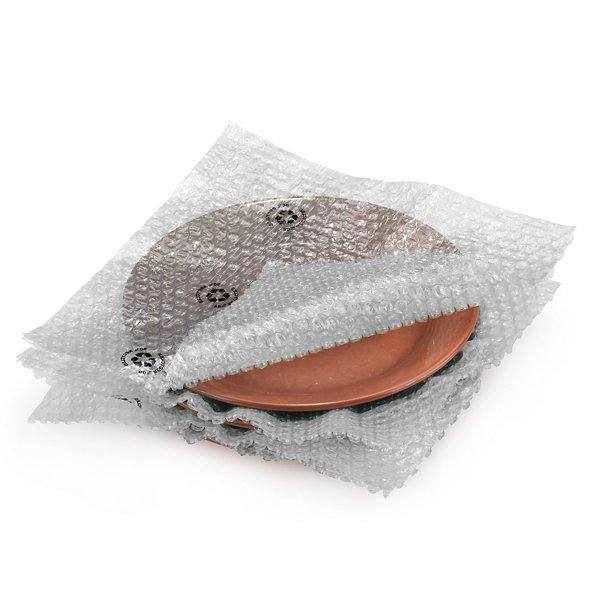 Film bulles recyclé prédécoupé ⌀ 10 mm en boîte distributrice RAJA 50 cm x 50 m - 2