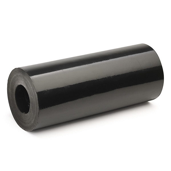 Film estensibile macchinabile senza mandrino nero 8 micron  450 mm x 1950 m
