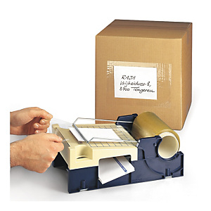Film de protection transparent pour étiquettes et documents d'expédition Film de protection transparent pour étiquettes et documents d'expédition