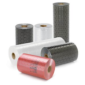 Film et sachet prédécoupé en rouleau pour système NewAir I. B. Flex Film et sachet prédécoupé en rouleau pour système NewAir I. B. Flex