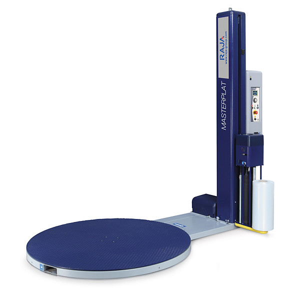 Filmadora/enfardadora con pre-estiro motorizado 120 x 120 cm y 440 kg