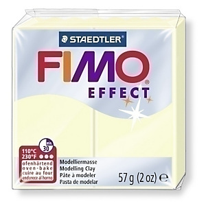 FIMO Effect Pasta Modelar, Fosforescente 57 gr.