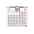 FINOCAM Calendario anual de sobremesa 2024, con espacio diario para anotaciones, 210 x 150 mm, castellano - 1