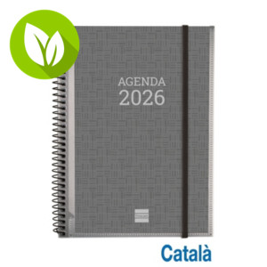 FINOCAM E10 Agenda semana-vista vertical, portada personalizable, 2026, 155 x 212 mm, català FINOCAM E10 Agenda semana-vista vertical, portada personalizable, 2026, 155 x 212 mm, català