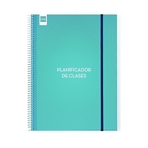 FINOCAM Planificador de clases del docente, espiral, tapa PP, Semana vista, 230 x 310 mm, con goma, No fechado FINOCAM Planificador de clases del docente, espiral, tapa PP, Semana vista, 230 x 310 mm, con goma, No fechado