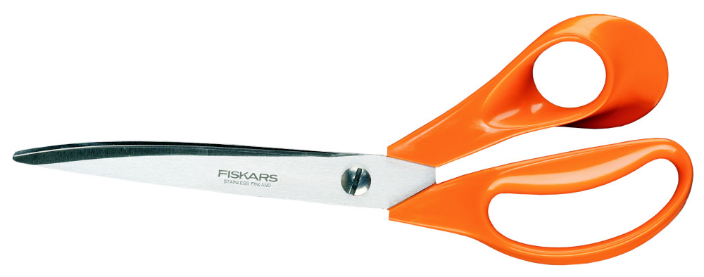 Fiskars Ciseaux Classic pour droitiers - Bouts pointus - Longueur 25 cm
