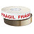 Fita adesiva de polipropileno com impressão FRÁGIL para máquinas seladoras RAJA - 4