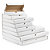 Flat white postal boxes, 400x400x50mm - 1