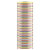 Flerfarvet gavepapir - Multistripe - 1