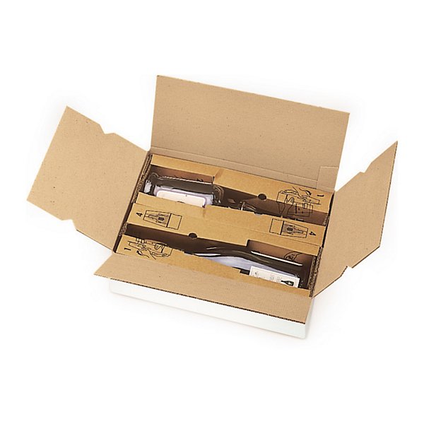 Flesverzenddoos met bescherming voor 1 fles van 75 cl - 3